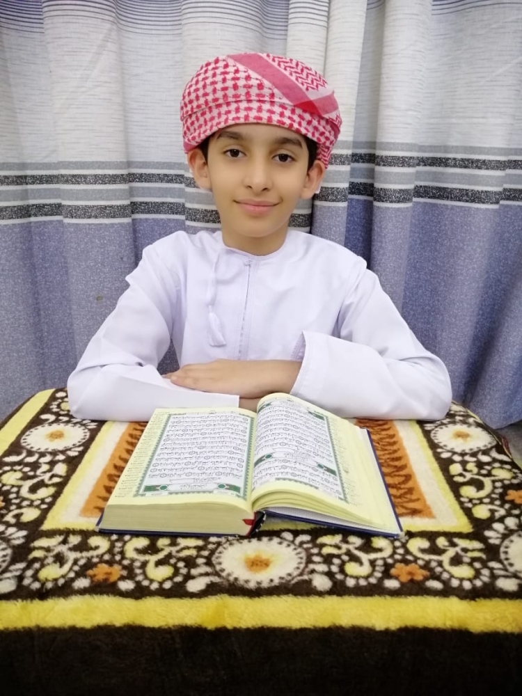 تركي المعمري الحاصل على المركز الأول