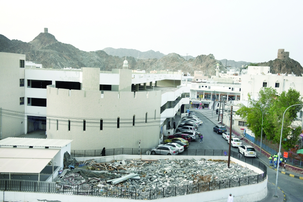 منظر عام لسوق الشجيعية بولاية مطرح        تصوير - خلفان الرزيقي