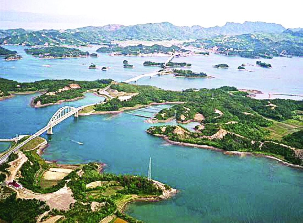 كيوشو كما تبدو من فوق