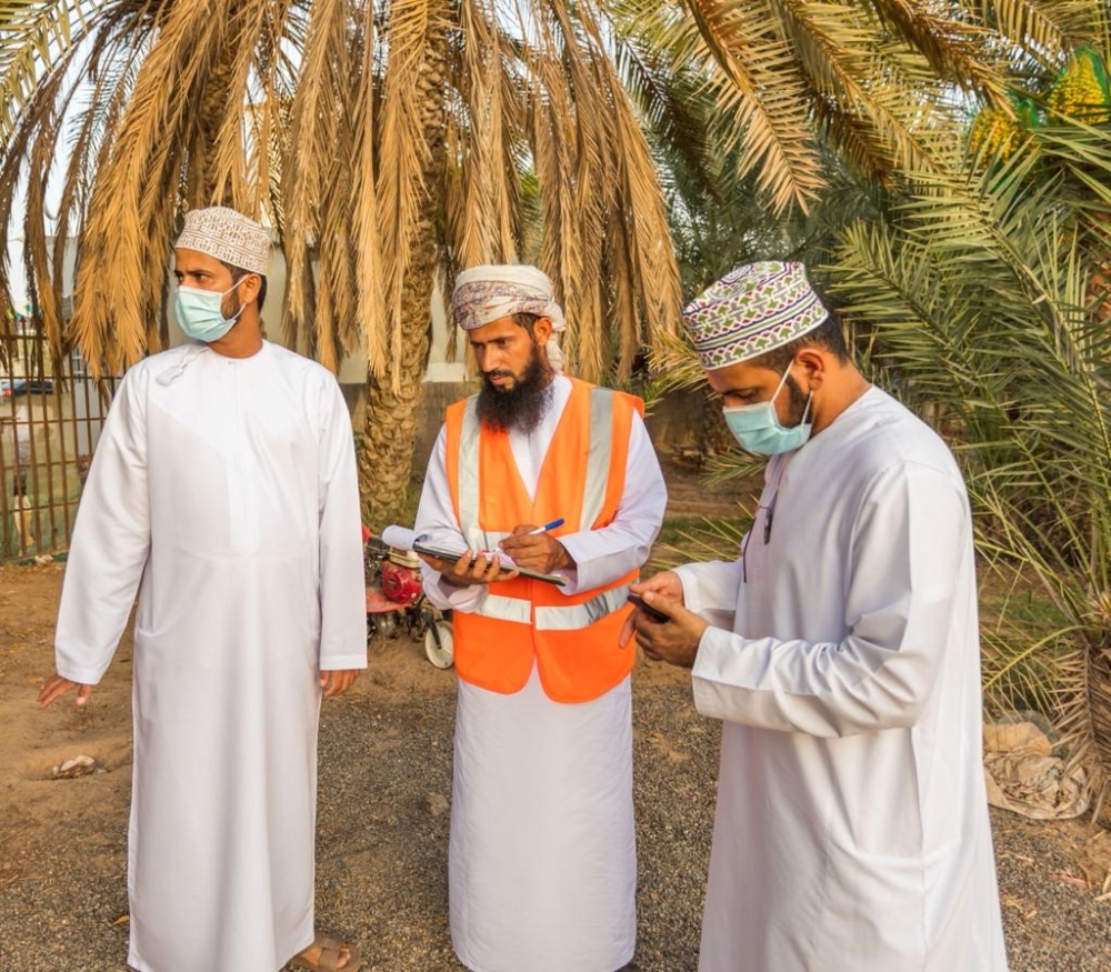  من جهود فريق زكاة الحرث