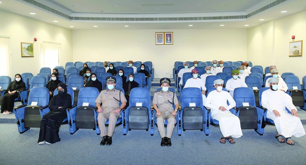 الشرطة تستقبل عددًا من الكوادر الطبية