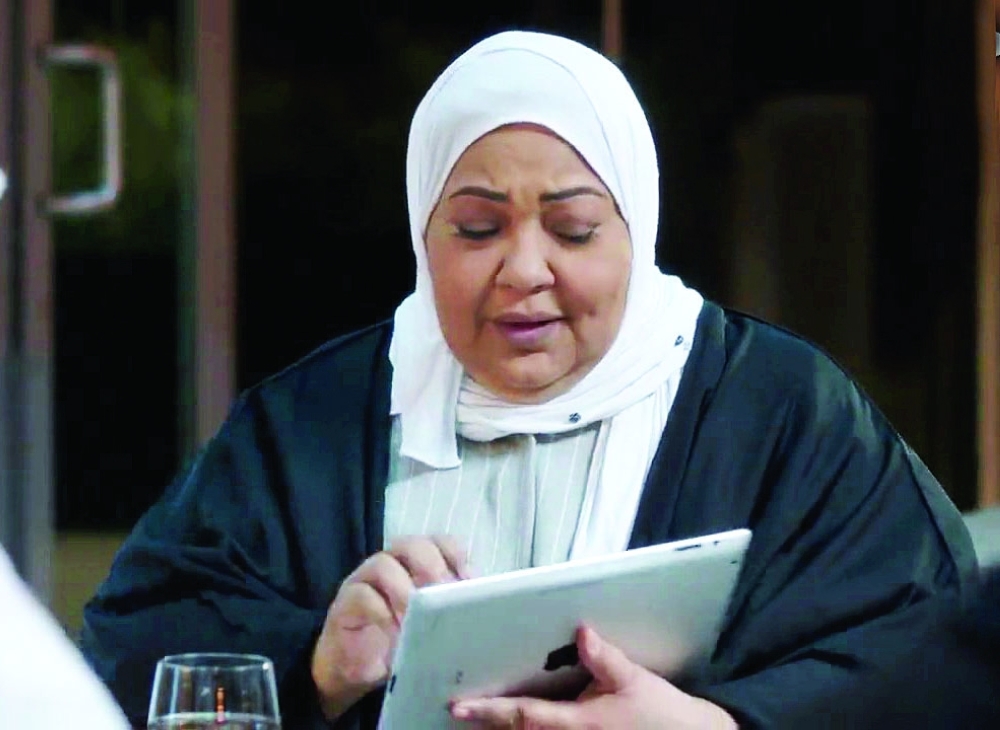 بدورها في مسلسل عشاق رغم الطلاق