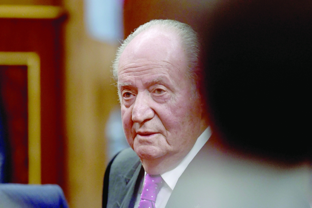 ملك إسبانيا السابق خوان كارلوس.أ.ف.ب