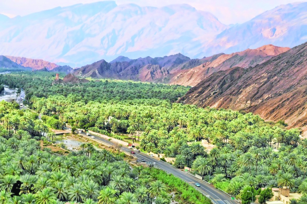 مناظر طبيعية من ولاية سمائل