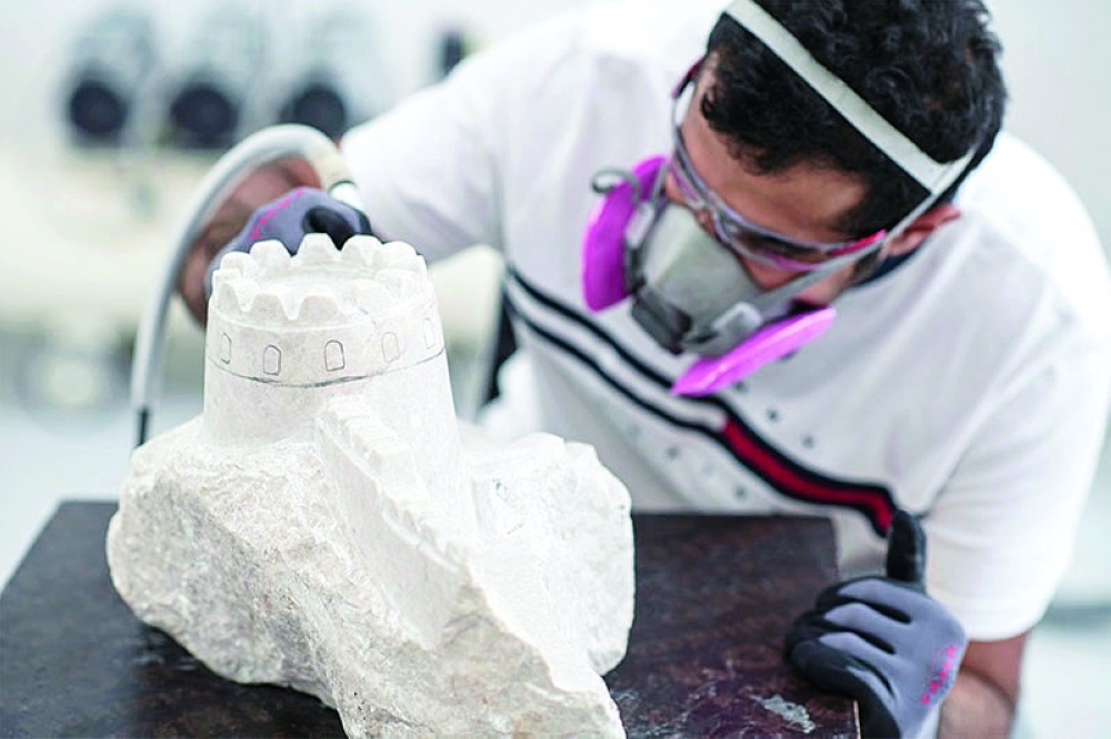 إحدى منتجات شركة تجريد