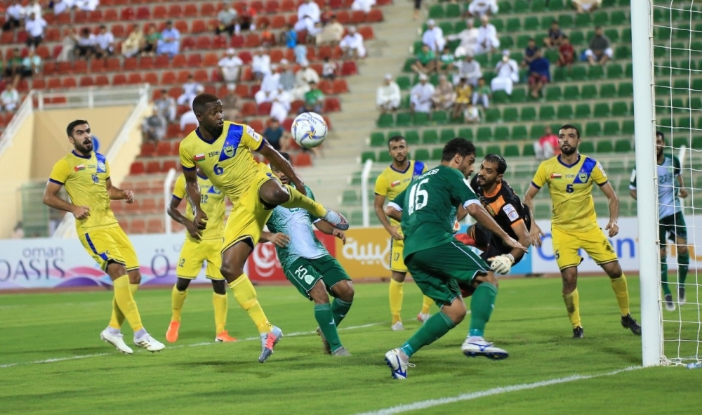 من مباريات بهلا في الموسم الماضي بدوري عمانتل