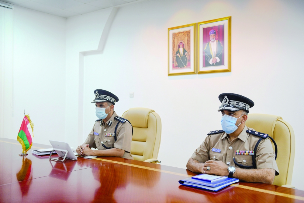 من مشاركة الشرطة في المؤتمر العربي 18 لرؤساء أجهزة المباحث والأدلة الجنائية