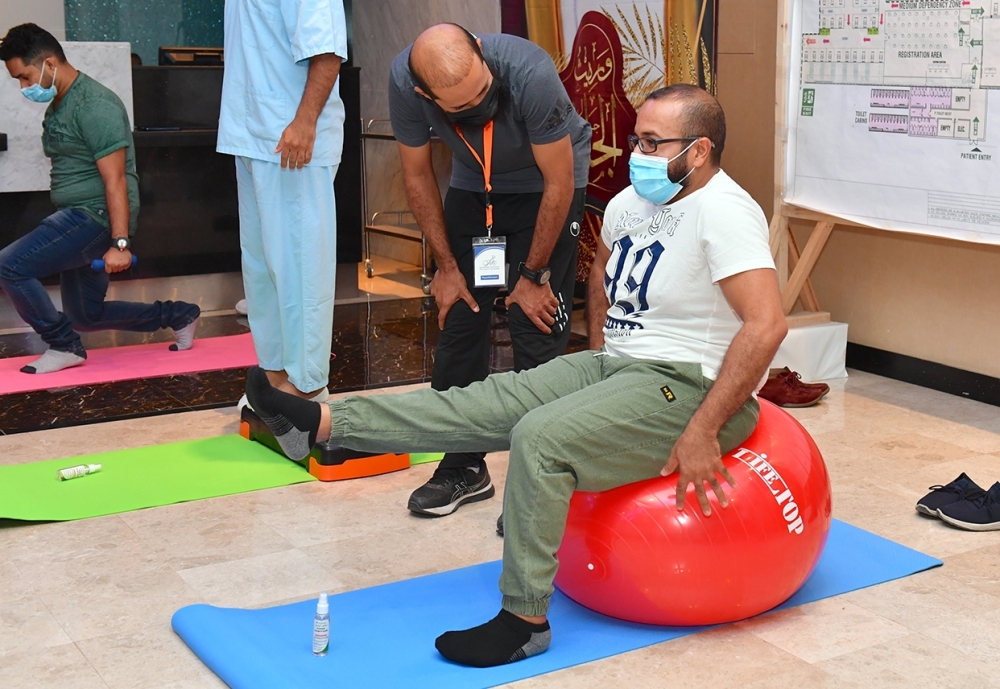 من الحملات التطوعية للتأهيل الطبي