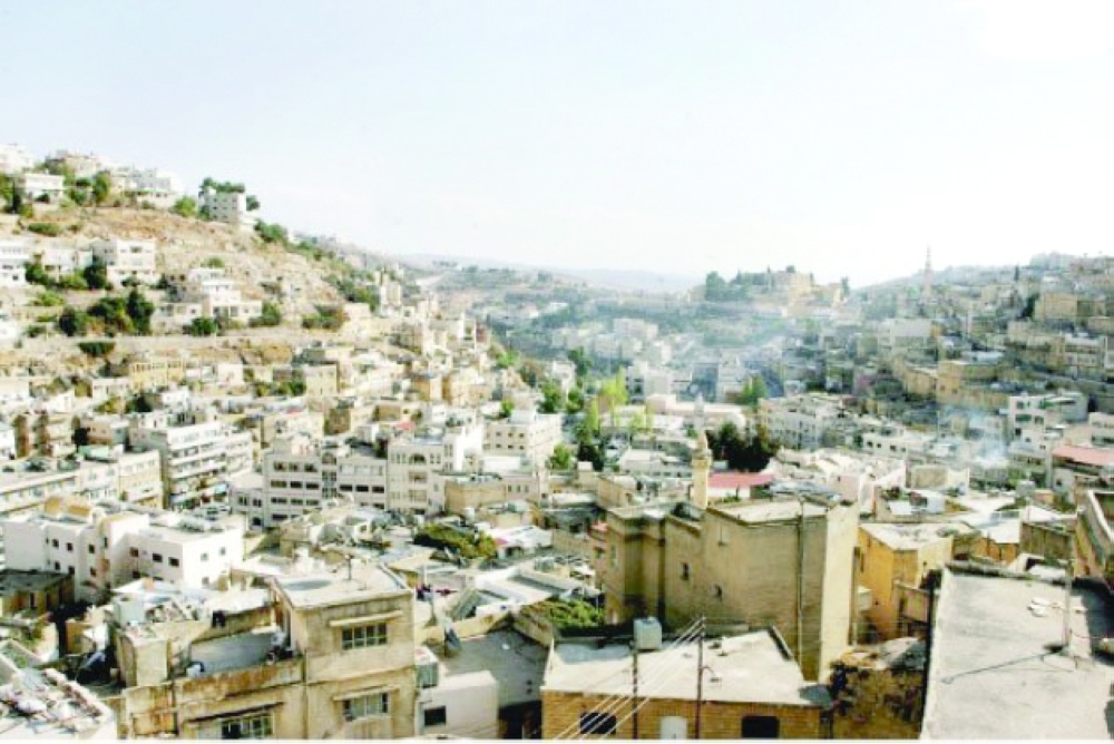 منظر عام من مدينة السلط