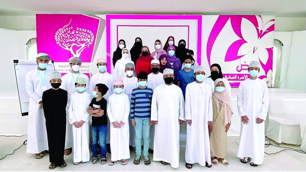 المشاركون في المخيم الصيفي