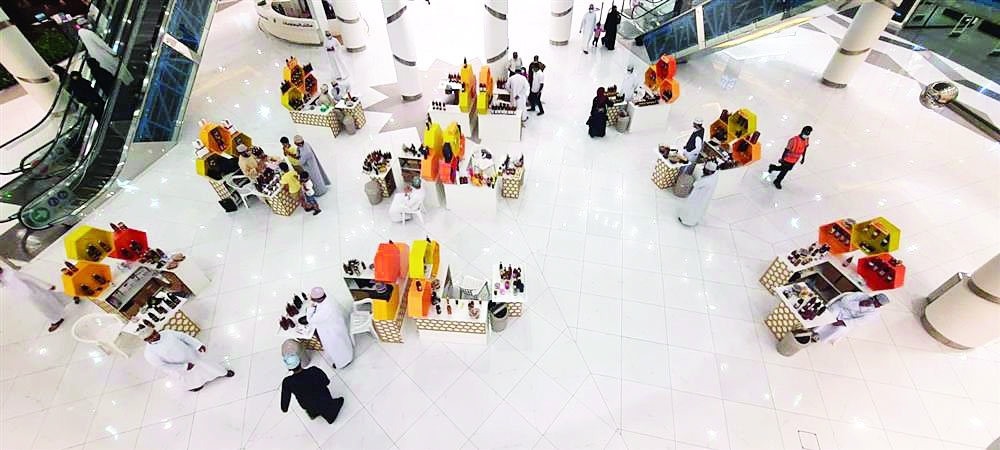 أحد المنافذ التسويقية بولاية بوشر