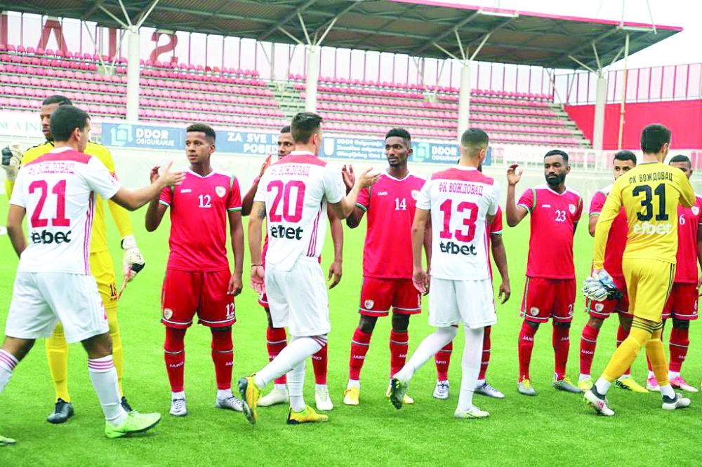 تجربة الأحمر أمام فودوفاك