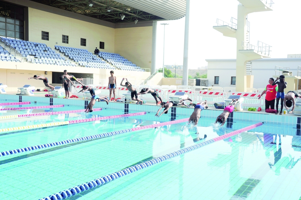 من تدريبات منتخب الناشئين