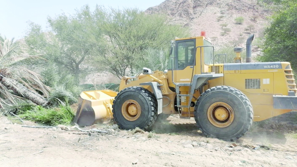 جانب من ازالة حيازات غير القانونية