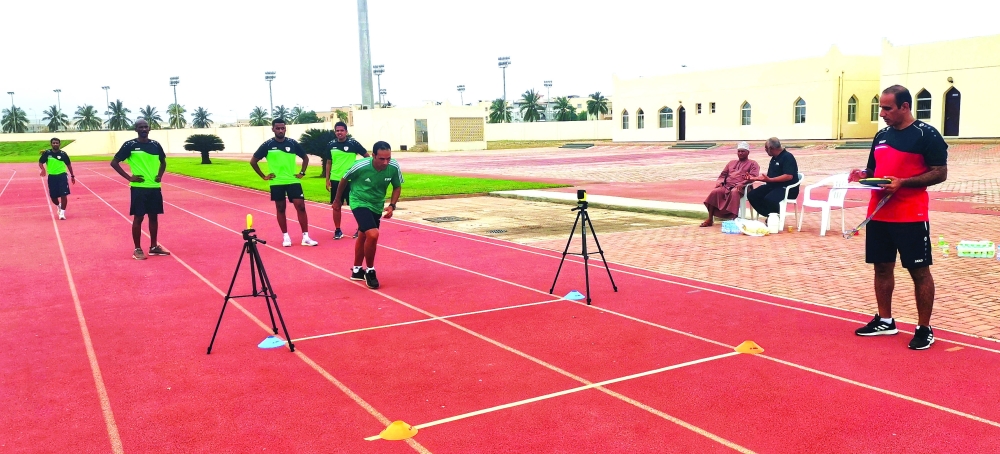 جانب من تدريبات الحكام