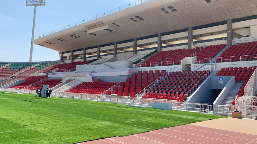 المنصة الرئيسية بمجمع بوشر