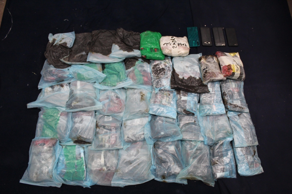 ضبط كميات كبيرة من المخدرات