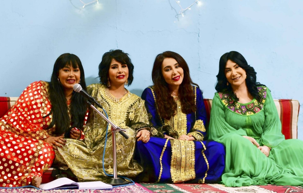 عضوات فرقة أم سامي من كواليس المسلسل