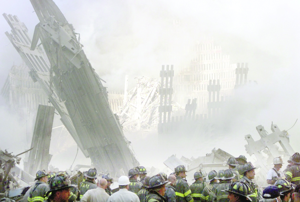 أحداث سبتمبر 11 مشهد لا ينساه التاريخ الأمريكي "رويترز" 