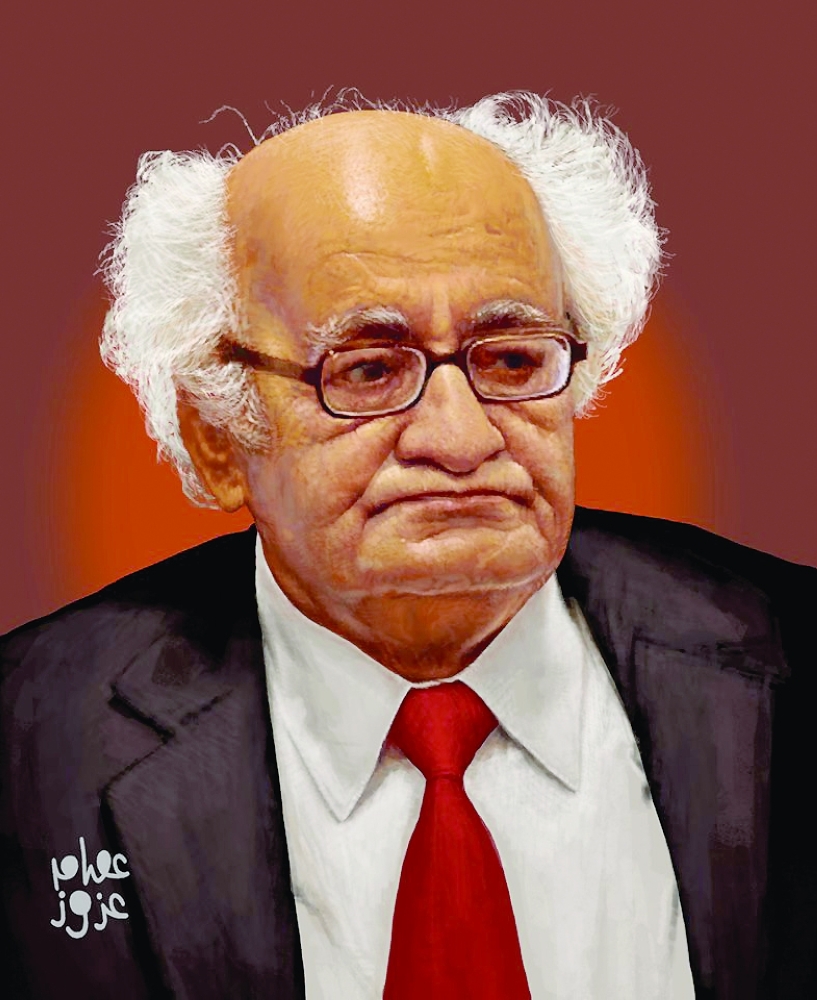 خيري شلبي بريشة الفنان عصام عزوز