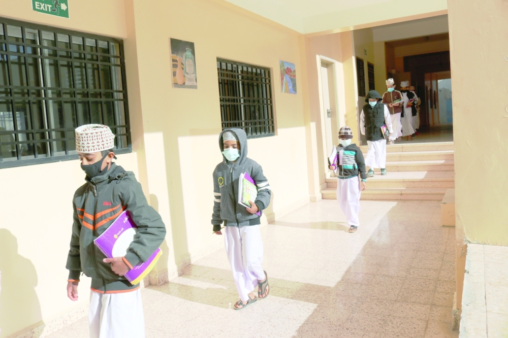 من تطبيق البروتوكول الصحي العام الفائت بمدارس الداخلية