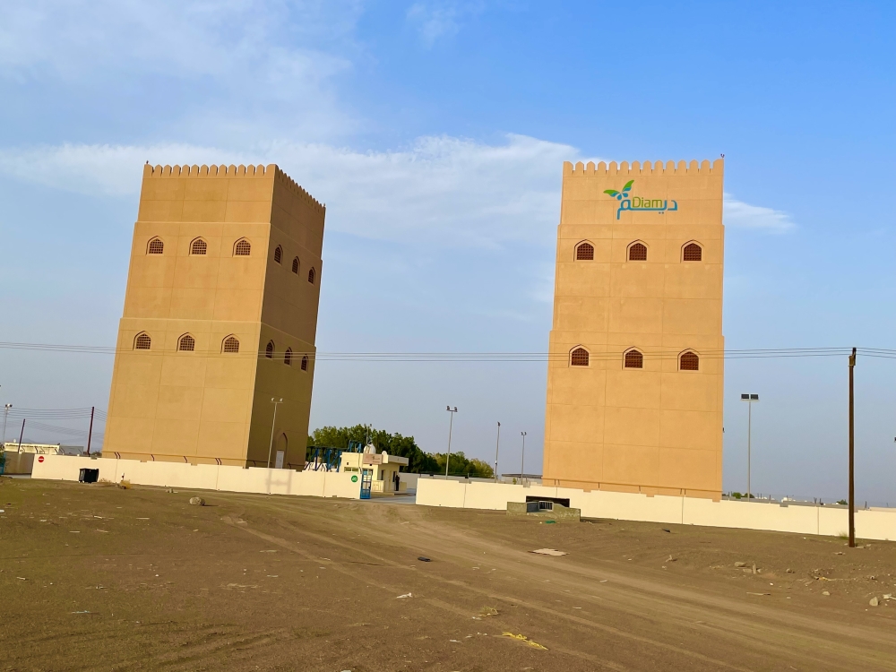 من مشروع شبكة المياه ببديه