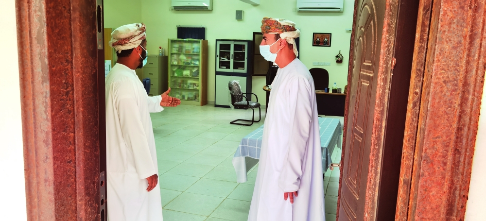 جانب من الزيارة 