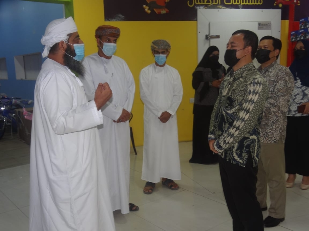 من زيارة الوفد الأندونيسي