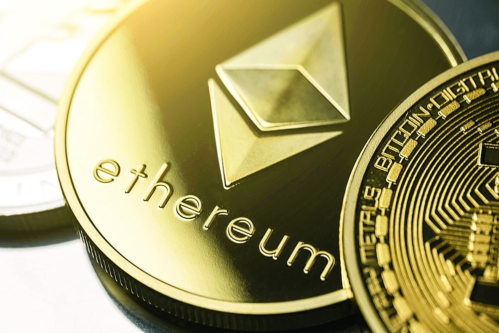إيثريوم أقل شهرة من البيتكوين
