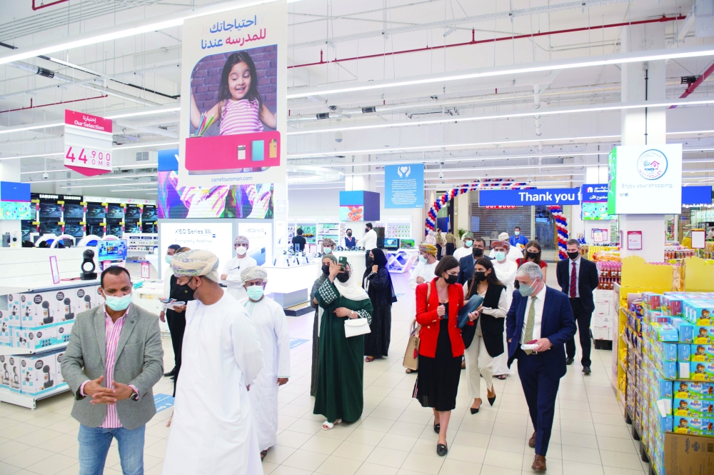 خلال جولة الصحفيين والإعلاميين