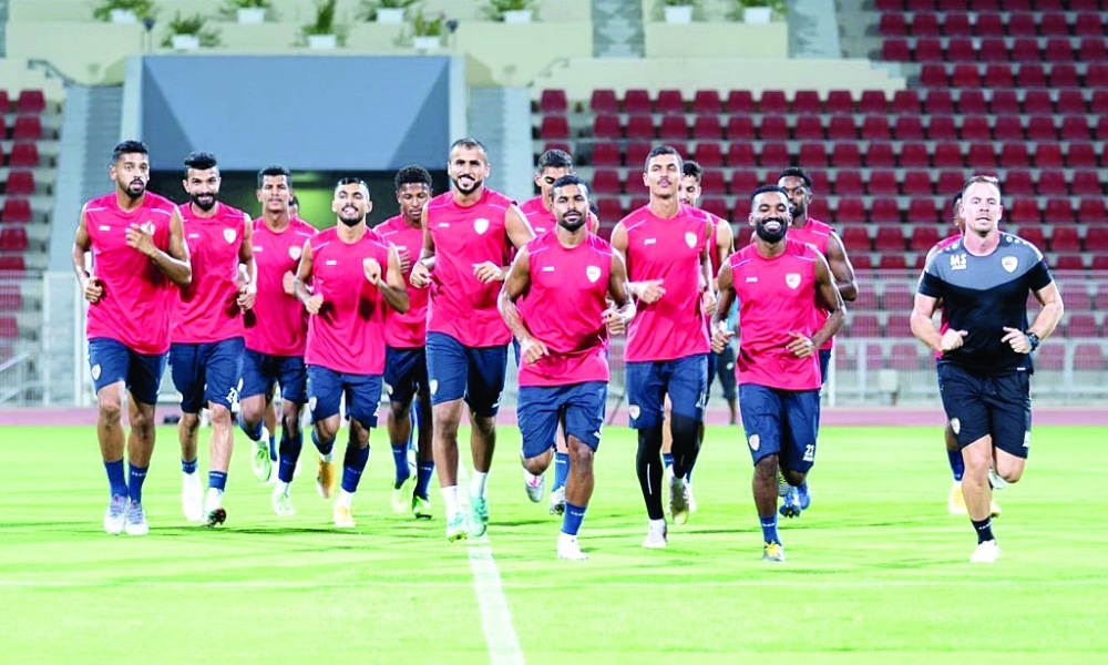 جانب من المعسكر التحضيري للمنتخب الوطني