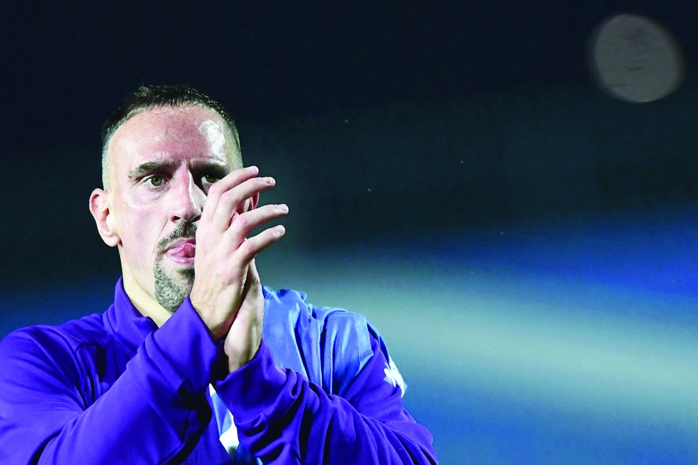 فرانك ريبيري  ( أ ف ب ) 