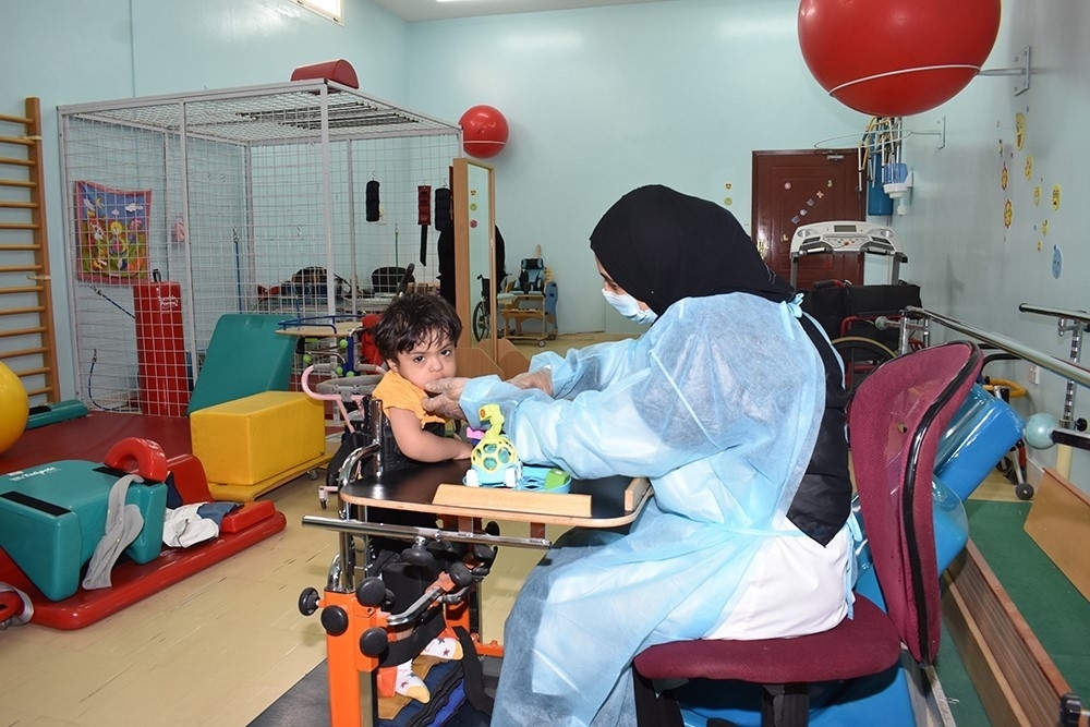 نظام الجلسات الفردية في جميع المجالات التأهيلية