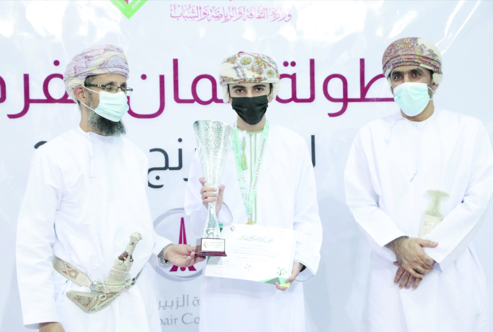 حمود البوسعيدي الأول بفئة 16 سنة