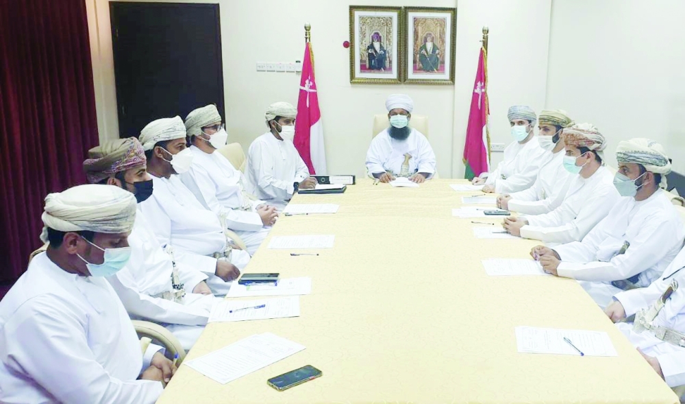  الجمعية العامة لمحكمة الاستئناف بصور اثناء الاجتماع 