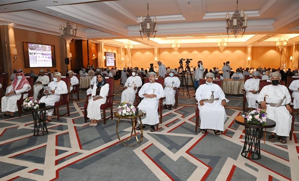 راعي حفل افتتاح المنتدى والحضور 