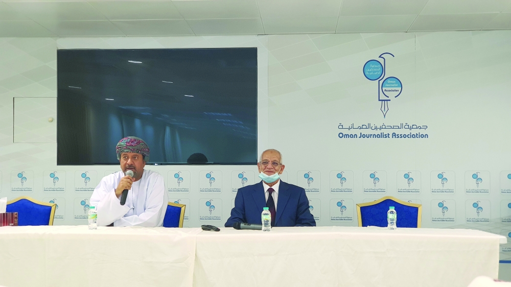 أثناء حفل التكريم 