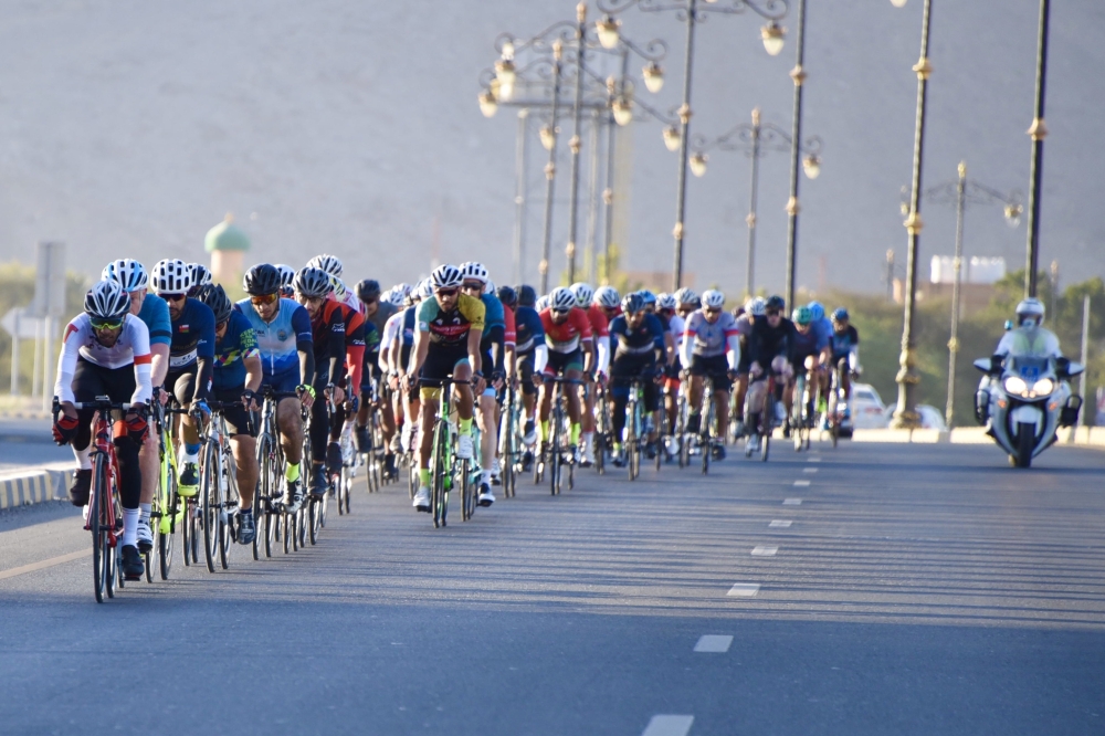 من المسابقات المحلية التي يقيمها الاتحاد العماني للدراجات الهوائية