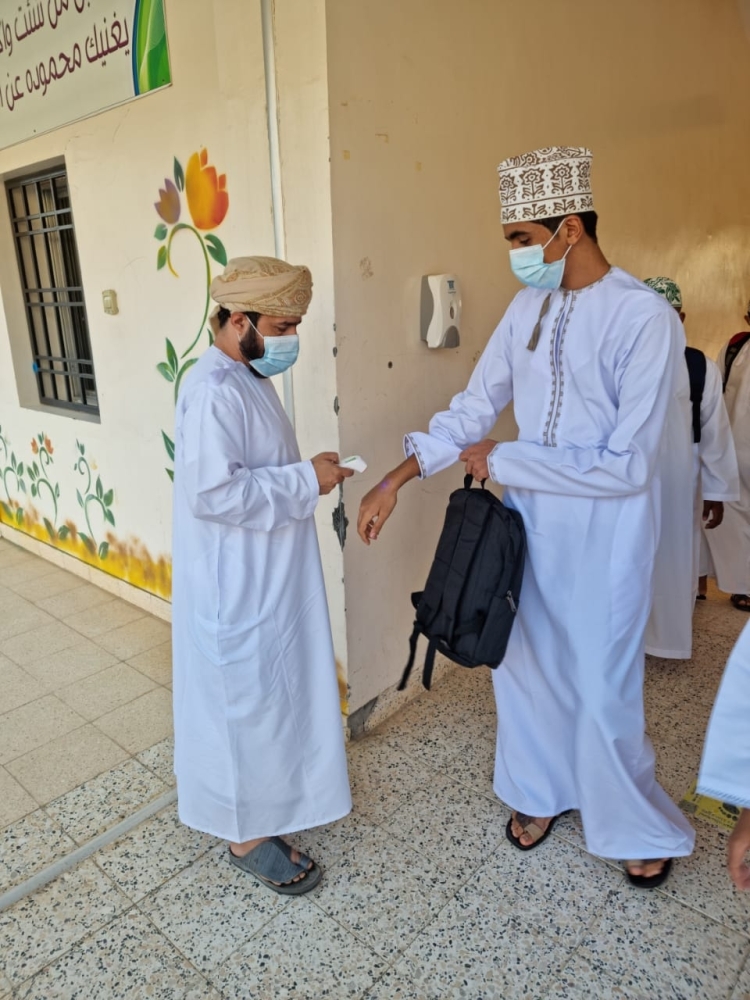 إجراءات احترازية شهدها العام الدراسي مع بدايته الاسبوع الماضي 