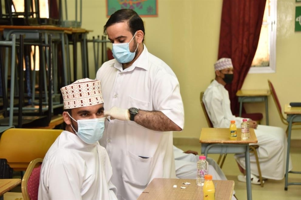  تواصل عملية التحصين بالظاهره 