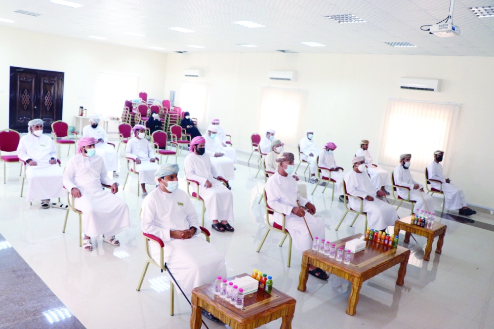 حضور المحاضرة