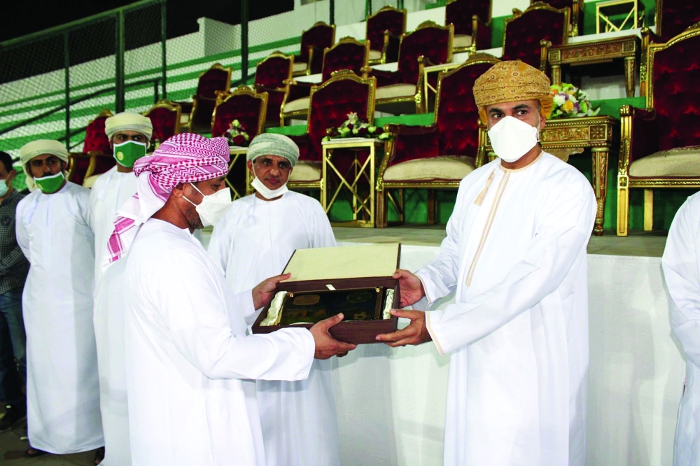 جانب من التكريم