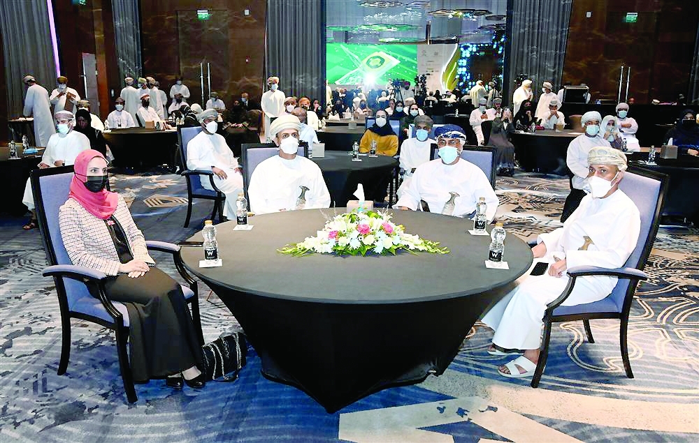 راعي الحفل والحضور في ختام النسخة الرابعة من منافع 2021