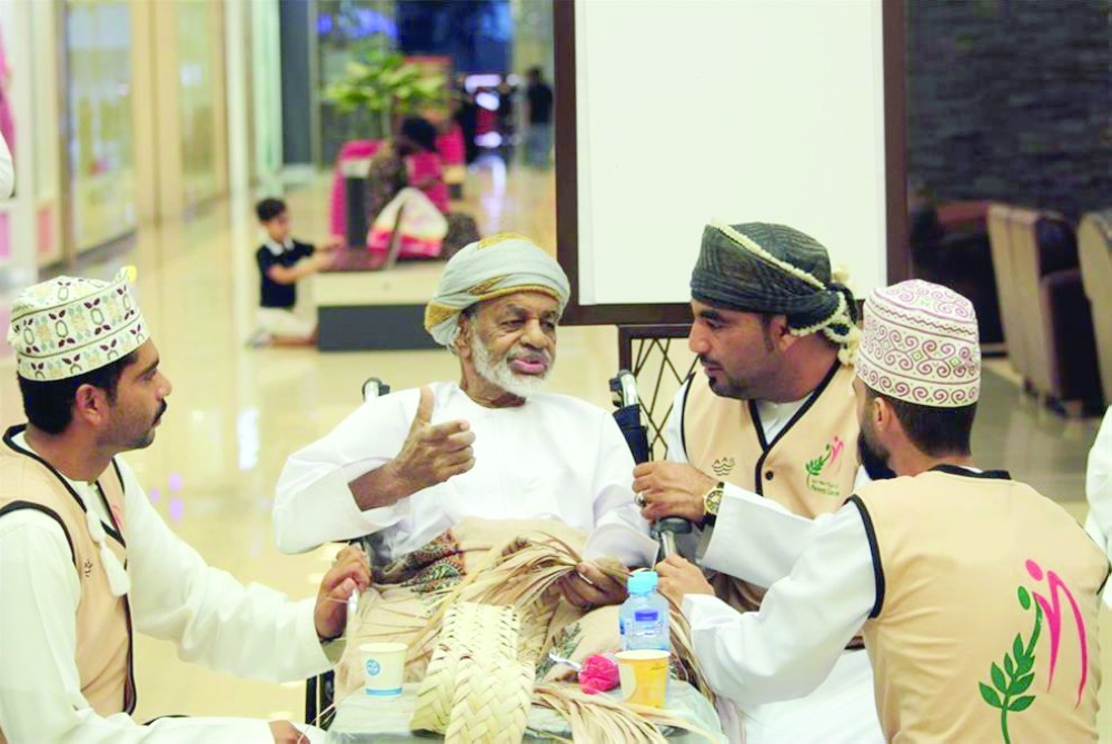 من فعالية الاحتفاء بالمسنين