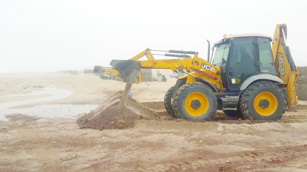 جانب من استعدادات بلدية جنوب الشرقية