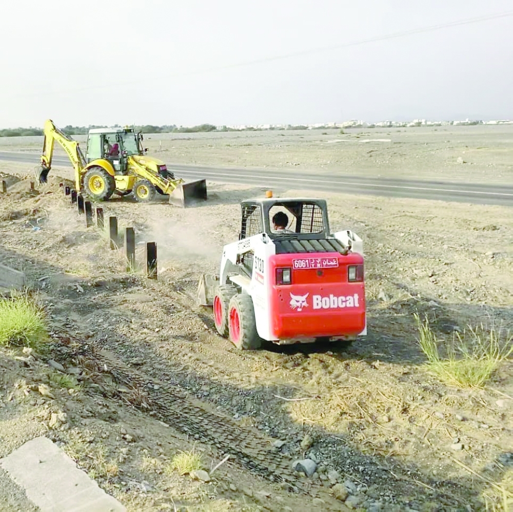  فتح معابر الأودية 