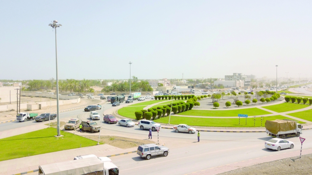 انتشار مروري لافراد الشرطة في الطرق
