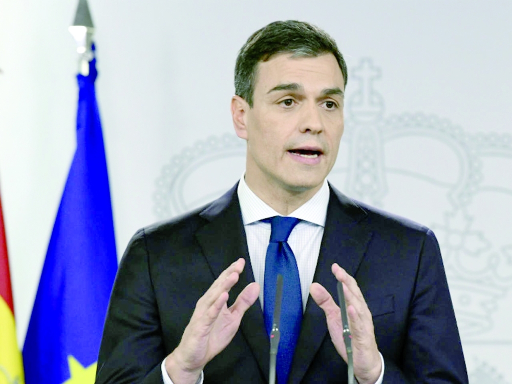 رئيس الوزراء الإسباني بيدرو سانشيز