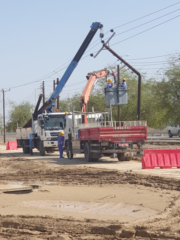 كهرباء مجان تواصل الجهود لعودة التيار الكهربائي