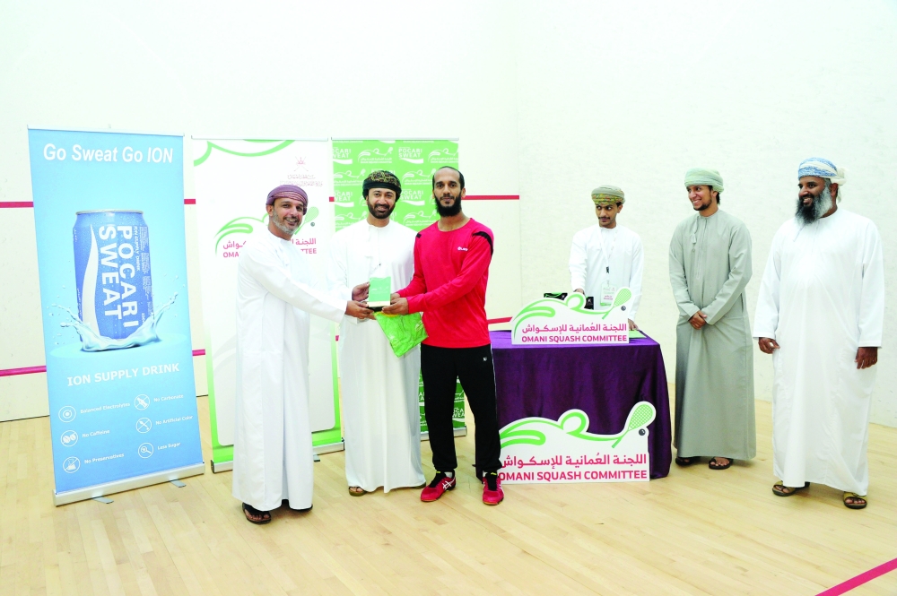 سالم المقبالي في المركز الثاني